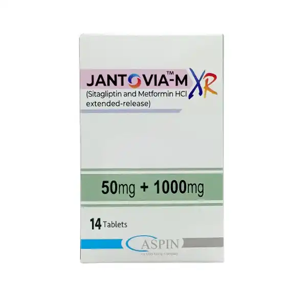 Jantovia-m Xr 50/1000mg Tablets 14s (pack Size 1x14s)